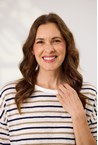 CAMEO LINEN TOP - navy taupe